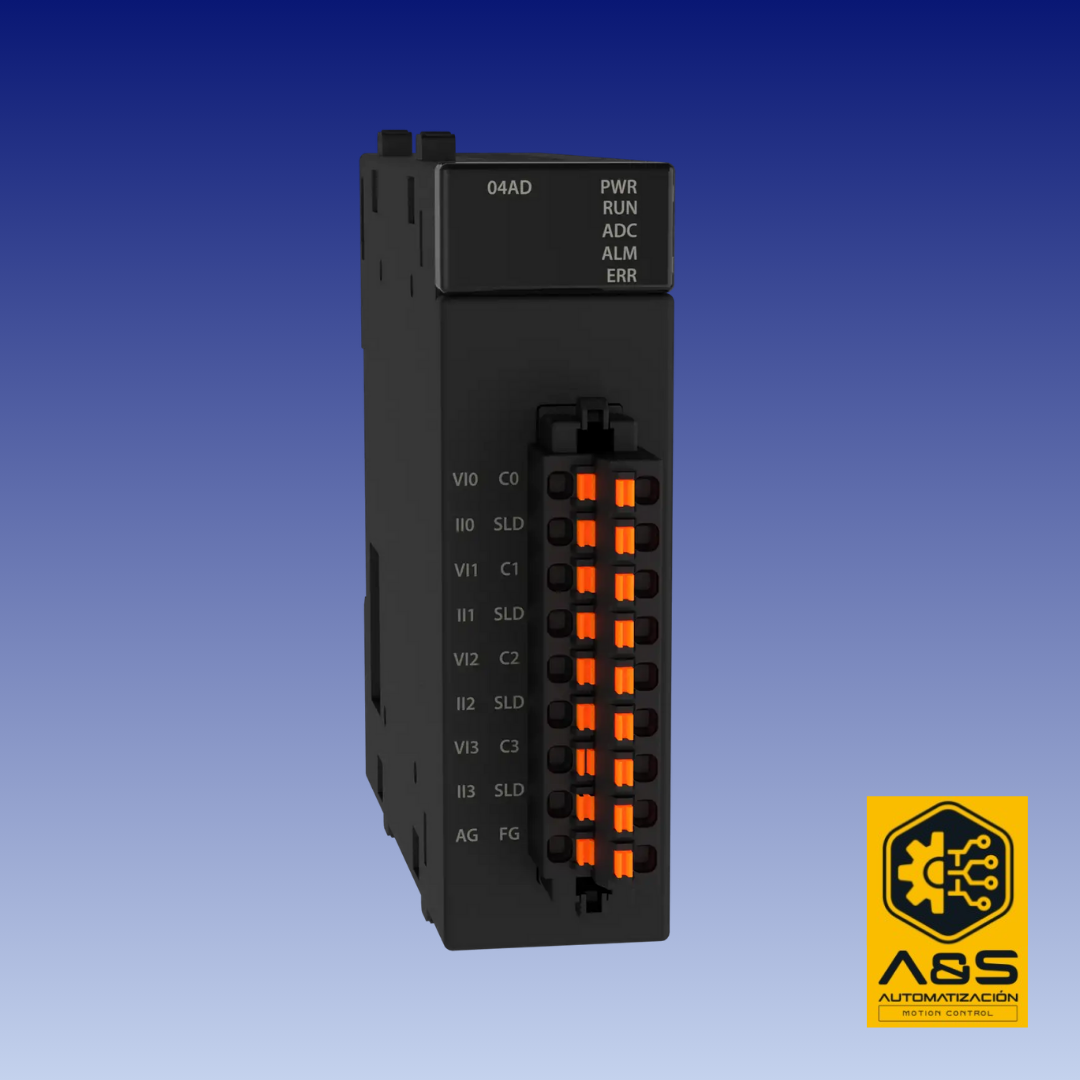 Módulo de entrada analógica para PLC FATEK M04AD